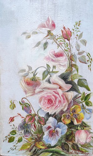 Tableau ancien huile sur - tableau,