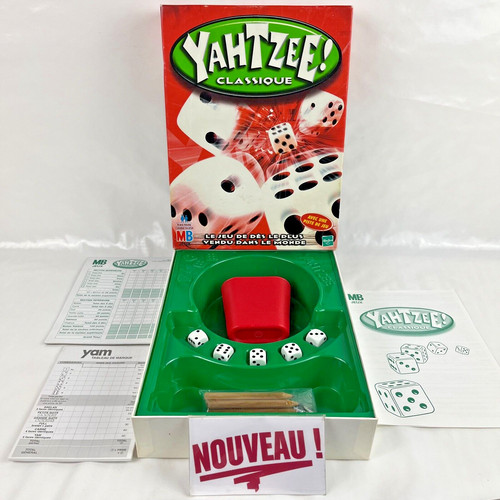 Jeu société yahtzee - ➜jeu,