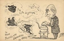 PC POLITICS SATIRE VRAIE BOUILLOTE ARTIST SIGNED (a50727)