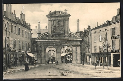 Cpa nancy porte - nancy,,