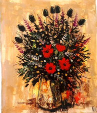 Grande lithographie tableau