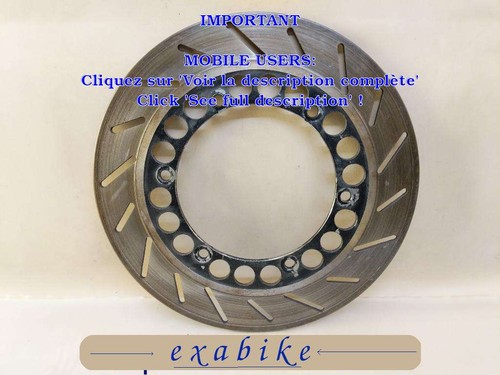 Disque frein avant droit - disque,