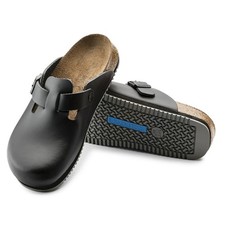 BIRKENSTOCK BOSTON BLACK SABOT