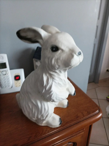 Figurine forme lapin - figurine,