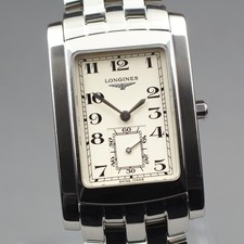 [Near MINT] LONGINES Dolce Vita L5.655.4 White Dial Quartz 26mm Men Watch JAPAN