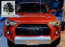 Fits 14-24 Toyota 4Runner TRD PRO Style Mesh Grille Set of SILVER LETTER'S