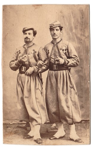 Deux zouaves pontificaux - deux,