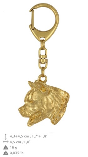 Porte clés amstaff type - type, 2