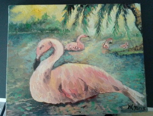 Tableau peinture huile format - tableau,