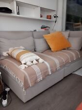 CANAPE 2 PLACES EN TISSUS