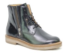 KICKERS OXFOTO Bottines Boots Noir Brillant cuir femme 577250 - 50 8 