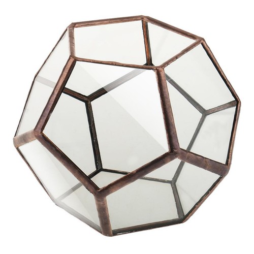 Terrarium géométrique verre - géométrique,
