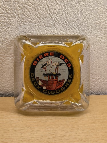 Cendrier ancien bière des - cendrier,