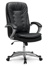 Chaise de bureau en cuir