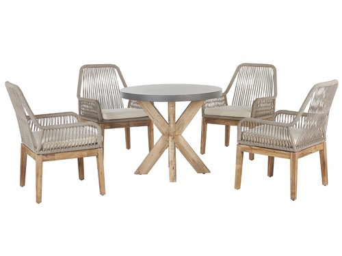 Beliani set jardin - beliani, 4