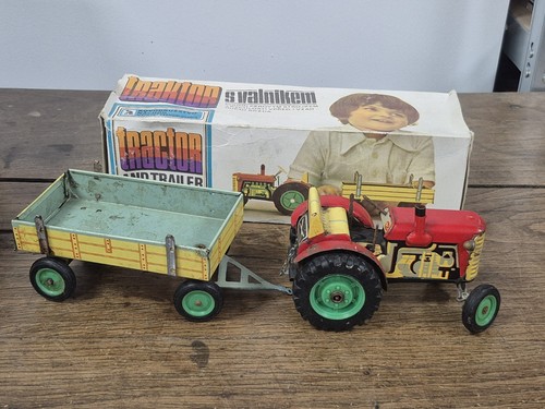 Jouet ancien tracteur tractor - tracteur,