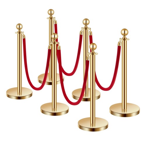 Poteau guidage barrière de - de,