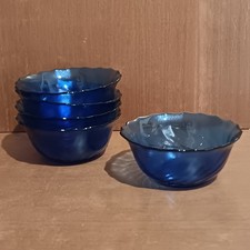 5 ramequins Arcoroc bleu