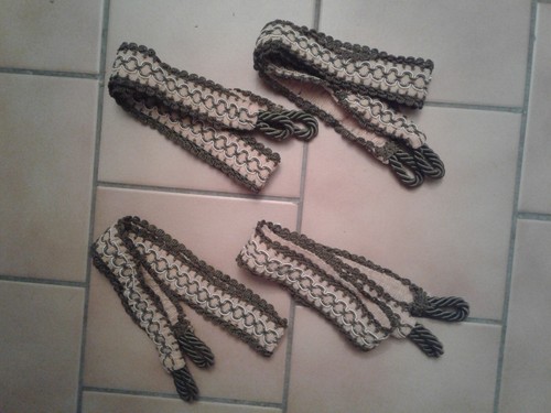 Embrases rideaux vintage - embrases,
