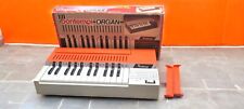 Jouet Vintage  70 Bontempi 102 Orange  Piano Synthé orange et blanc fonctionne