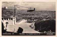 CPA ESPAGNE BARCELONA TIBIDABO
