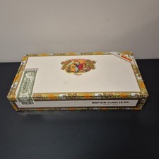 Boite en Bois Vide Cigare 25x Romeo y Julieta Wide Churchills Objet du Fumeur