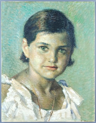 Ancien tableau portrait de - tableau,