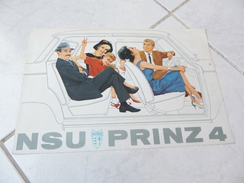 Nsu prinz 1962 brochure - nsu,