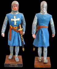 LEMAITRE figure KNIGHT 1226 - 1270 / soldier toy old 
