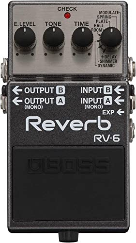 Boss reverb - boss, rv-6