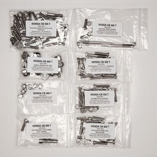 HONDA CB 500 T 1975-1976 Kit n°2 vis CRUCIFORME inox moteur CB500T CB500