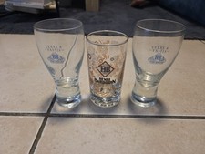 LOT DE 3 VERRES A PASTIS HENRI