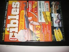 ** Cibles n°377 Fusil semi auto SAR-2 / pistolets Taurus PT 22 et PT 25 