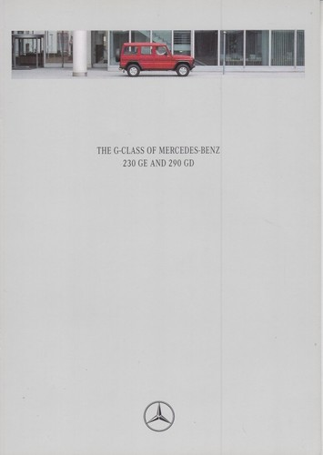 Catalogue brochure mercedes - brochure,
