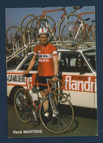Cyclisme carte cycliste - cyclisme, rene