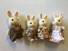 SYLVANIAN FAMILIES THE RABBIT FAMILY MILK RABBIT FAMILY 4108 EPOCH