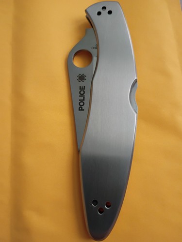 Spyderco police pocketknife - spyderco,
