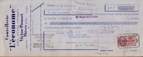 Thiers traite victor - thiers,
