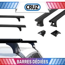 Alu Noir Barres de toit pour