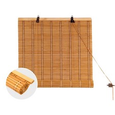 Store en bambou, stores d'extérieur, largeur 90-110 cm, longueur 120-220 cm