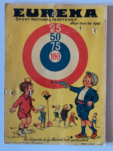 Rare ancienne cible eureka - ancienne,