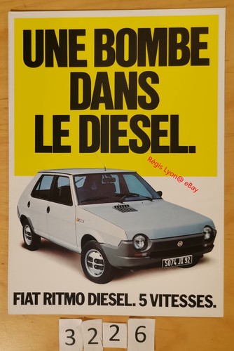 Fiat ritmo diesel prospectus - ritmo,