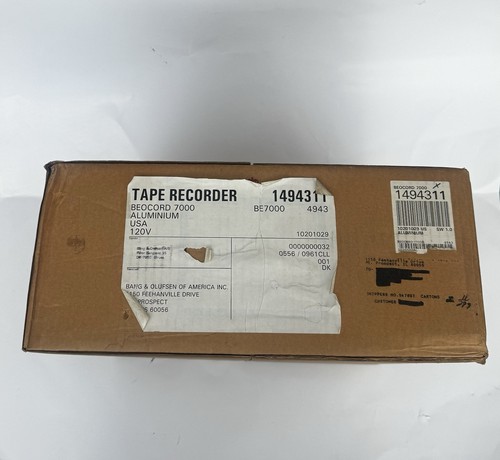 Bang olufsen beocord 7000 - &,