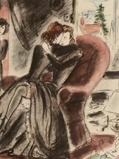 Tableau ancien estampe gravure