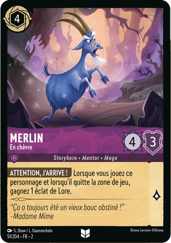Merlin chèvre 51 - -,