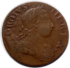 GREAT BRITAIN 1/2 Penny 1775