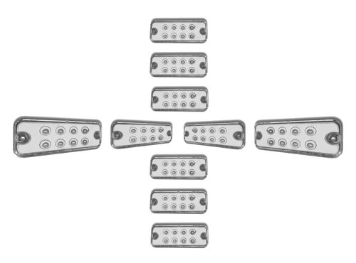 Unités 24v 8led avant - 10,