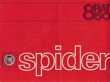 Catalogue Brochure Fiat 850