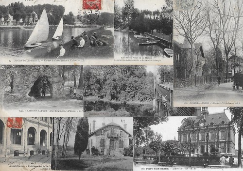 Lot cartes postales - lot, de