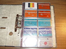 approx. 200 TELECARTES BELGIUM BELGIUM LUXEMBOURG PHONECARD PHONE CARD